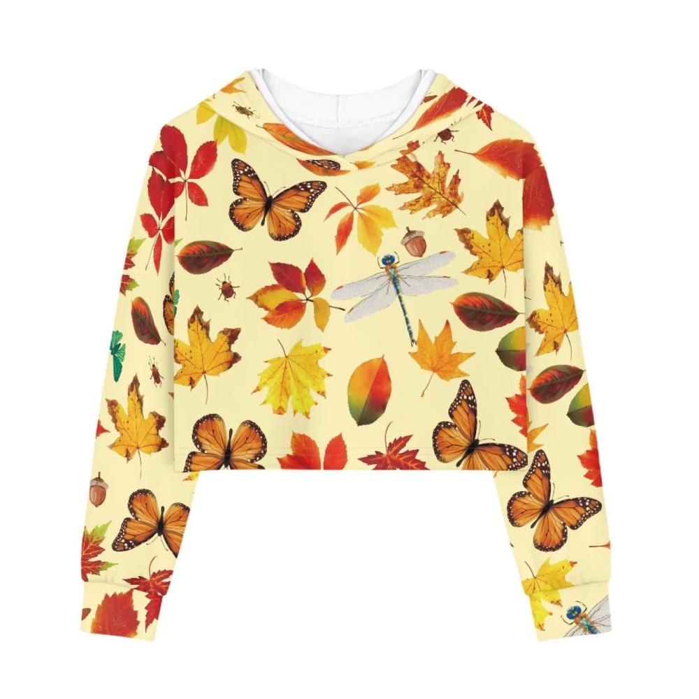 Herbst Schmetterling Blatt Libelle