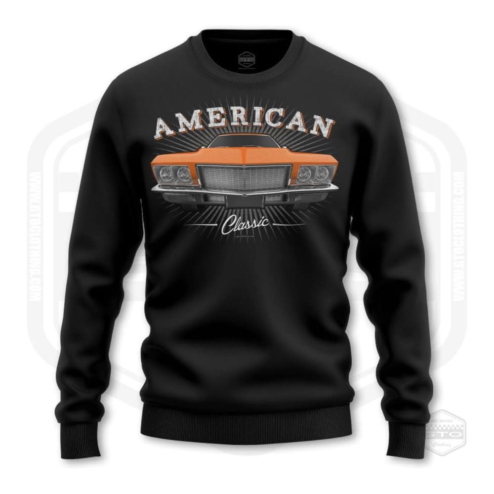 Herren 1971 Riviera Amerikanischer Luxuswagen Pullover Sweatshirt für Männer Oldtimer Auto Fan Geschenk – Bild 4