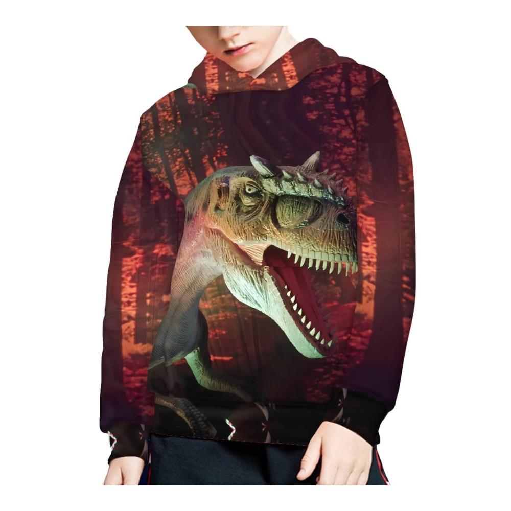 Rot Cool Dinosaurier