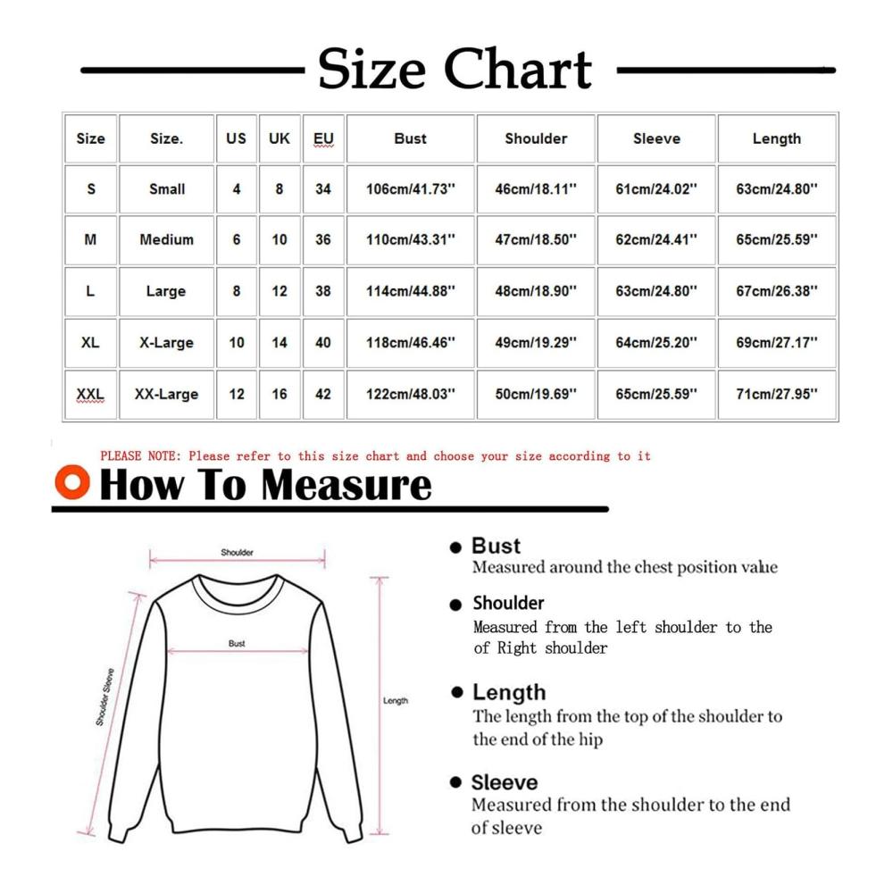Weihnachten Langarm-Shirt Frauen lustige Grafik Sweatshirt Casual Crewneck Pullover Oberteile Winter Xmas Geschenk-Shirt Langarm-Weihnachtspullover Frauen – Bild 3