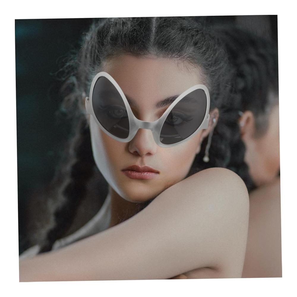 10 Stück Alien Sonnenbrille Halloween Kostüm Accessoires lustige Sonnenbrille Festival Party Brille Sonnenschutz für Erwachsene und Kinder – Bild 8