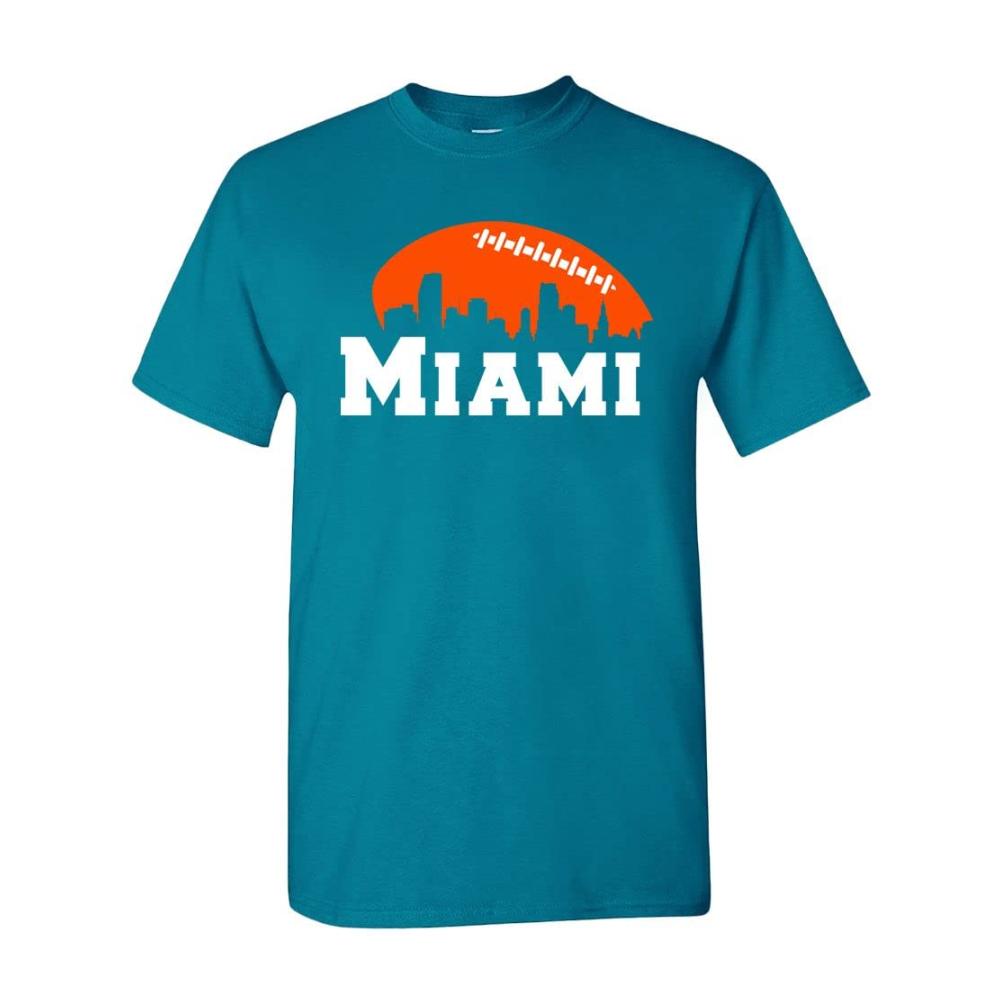 Miami - Tropisches blaues Hemd