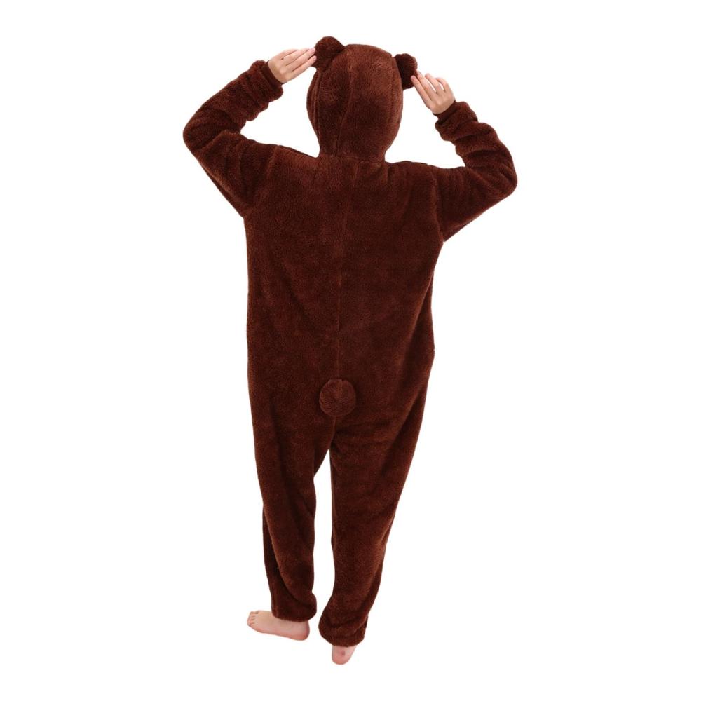 COSUSKET Snug Fit Unisex Adult Onesie Pajamas Flannel Cosplay Animal One Piece Halloween Kostüm Schlafanzug Homewear für Erwachsene – Bild 9