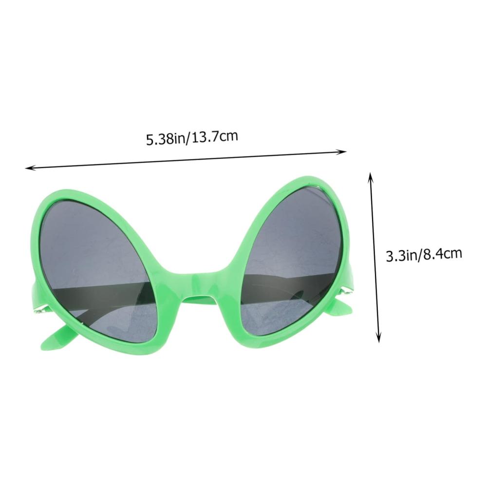 10 Stück Alien Sonnenbrille Halloween Kostüm Accessoires lustige Sonnenbrille Festival Party Brille Sonnenschutz für Erwachsene und Kinder – Bild 4