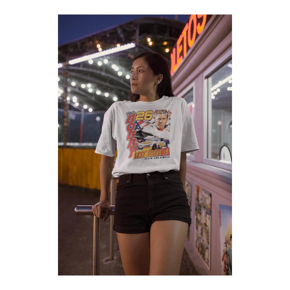 Talladega Nights Ricky Bobby Best There is Plain and Simple Lustiger Erwachsenen Kurzarm T Shirt Comedy Graphic Tee Film Fan Artikel – Bild 4