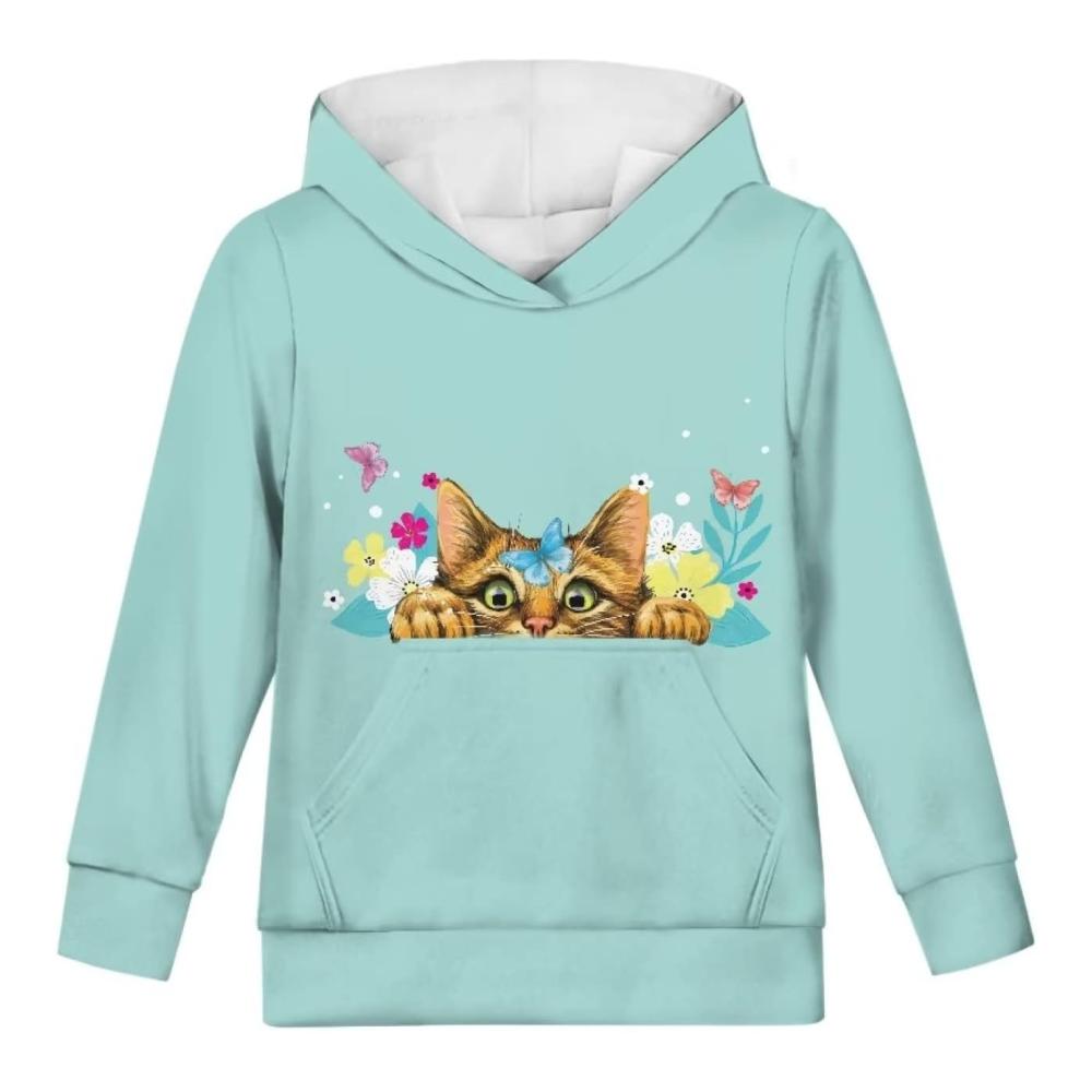 Kinder Pullover Sweatshirts Unisex Langarm Hoodie Sweater Oberteile Frühling Herbst Kleidung – Bild 4
