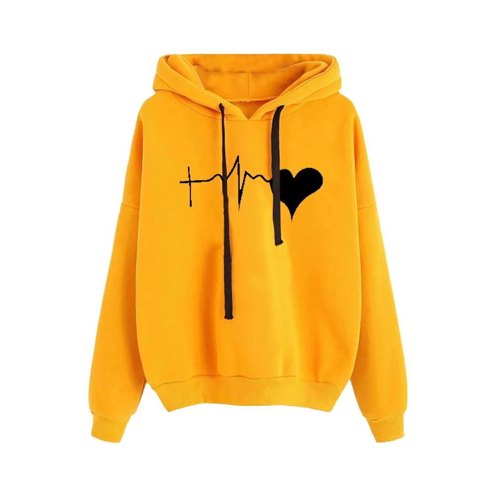 Gelbe Tee Hemds Damen