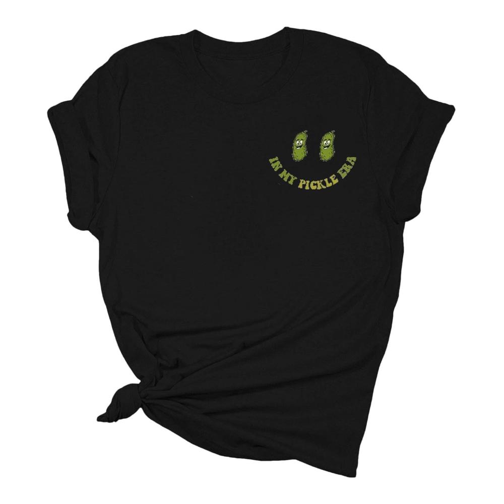 Frauen Lustige Gurken Ära Shirt Canned Pickle Liebhaber T-Shirts Casual Loose Kurzarm Gurken Glas Tops – Bild 4