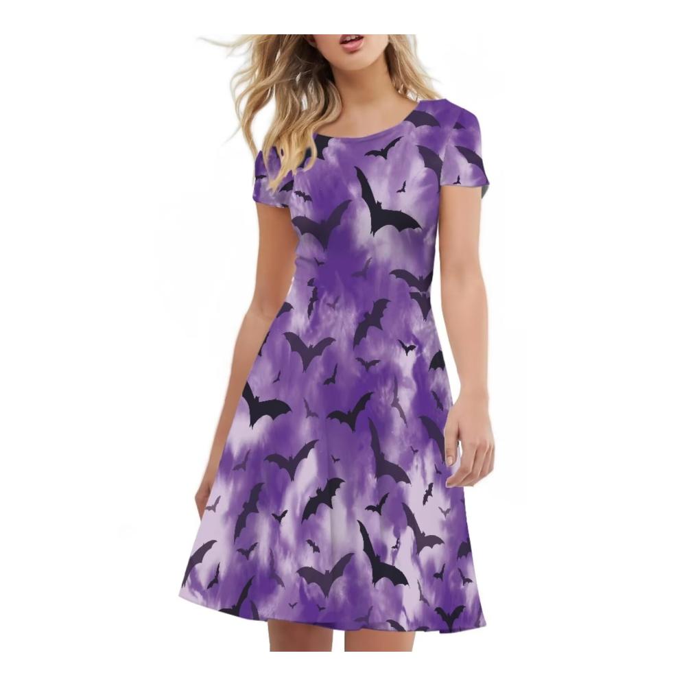 Lila Fledermaus Musterss