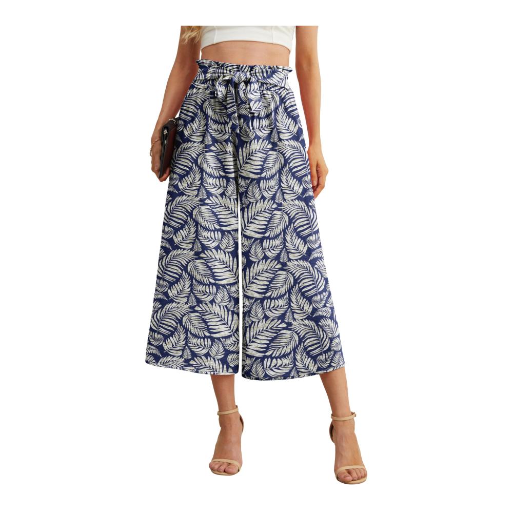 Dunkelblaues Palmblatt