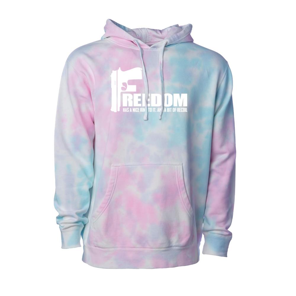 Zuckerwatte Krawattenfärbung