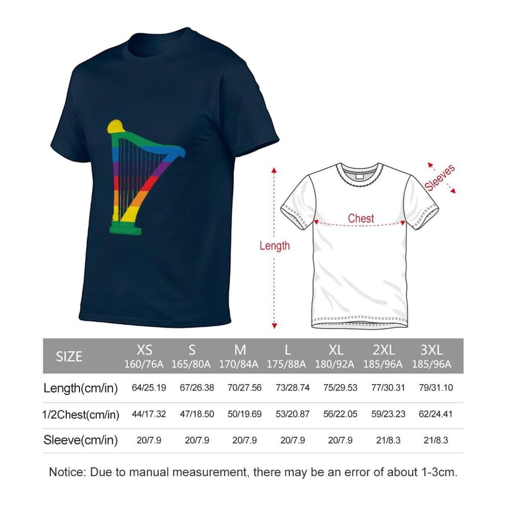 Regenbogen-Gitarre Gay Pride Shirt Schwulenstolz Monat LGBTQ+ Pride Merch Retro T-Shirt Süßes Muster Buchstaben-Print-Shirt aus Baumwolle – Bild 2