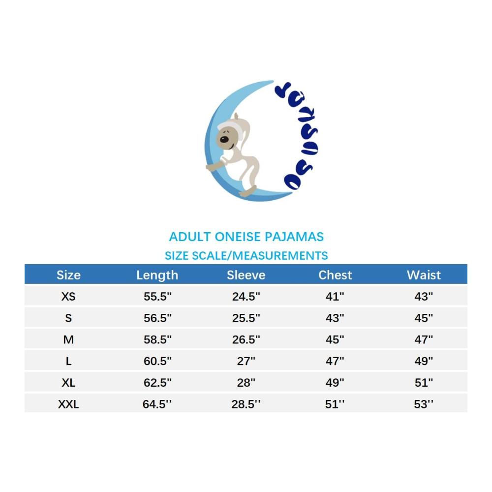 COSUSKET Snug Fit Unisex Adult Onesie Pajamas Flannel Cosplay Animal One Piece Halloween Kostüm Schlafanzug Homewear für Erwachsene – Bild 6