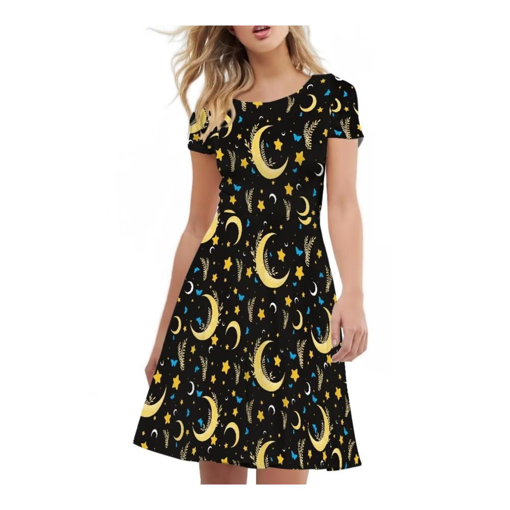 Schwarzer Mond Sternmuster