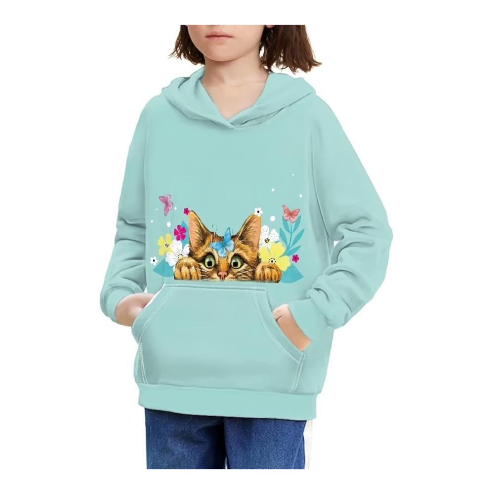 Kinder Pullover Sweatshirts Unisex Langarm Hoodie Sweater Oberteile Frühling Herbst Kleidung – Bild 6